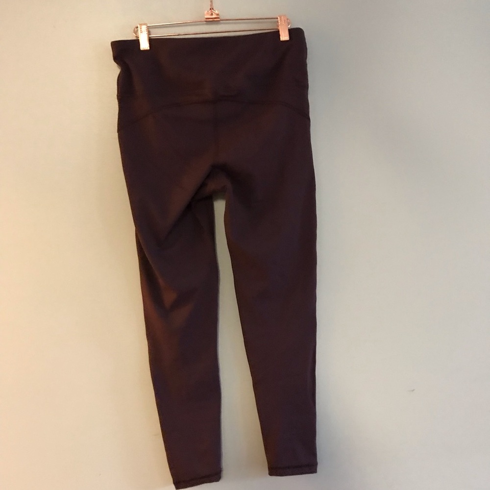 Kittenish Plum FIT(ish) Zig Zag Leggings - Picture 2 of 3